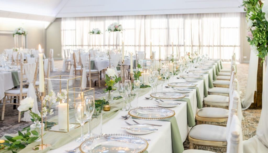 Elegant wedding venue with outside catering at Cedar Court Hotels Yorkshire