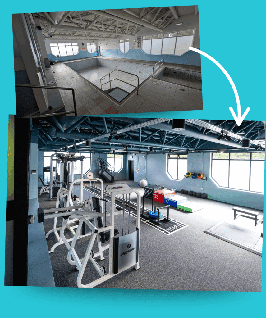 Image of newly refurbished FitFlex Gyms at Cedar Court Huddersfield