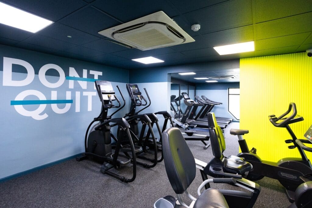 Image of newly refurbished FitFlex Gyms at Cedar Court Huddersfield