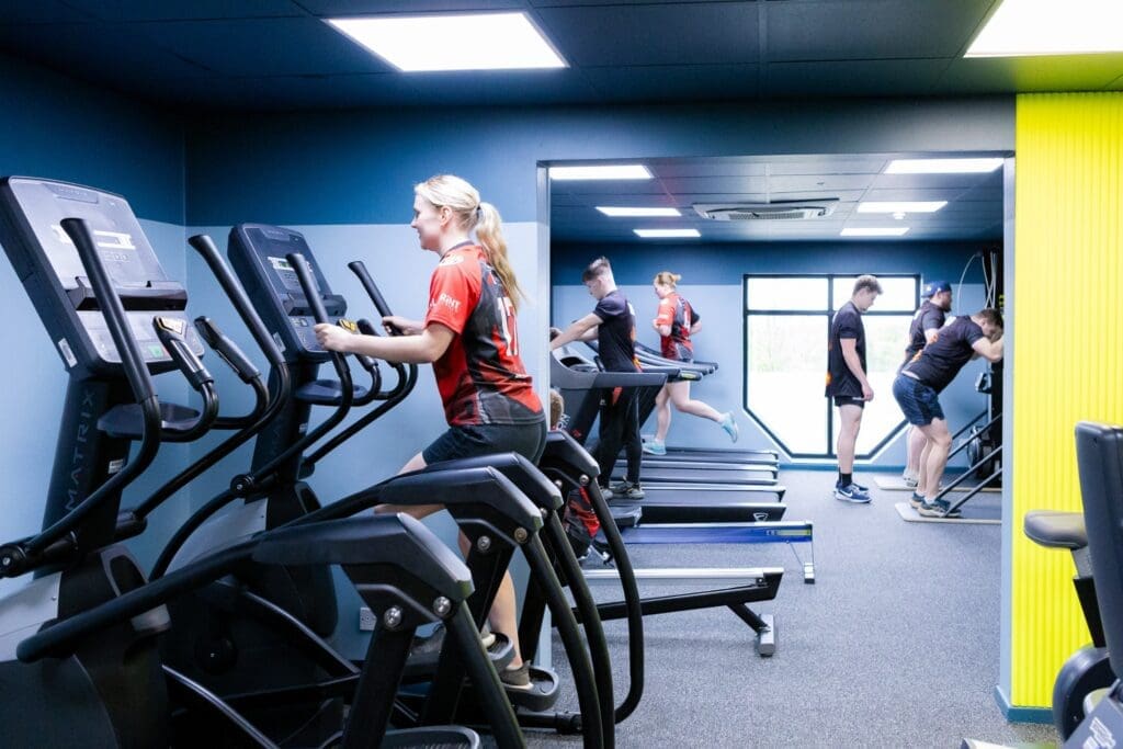 Image of newly refurbished FitFlex Gyms at Cedar Court Huddersfield with Laund Hill RUFC