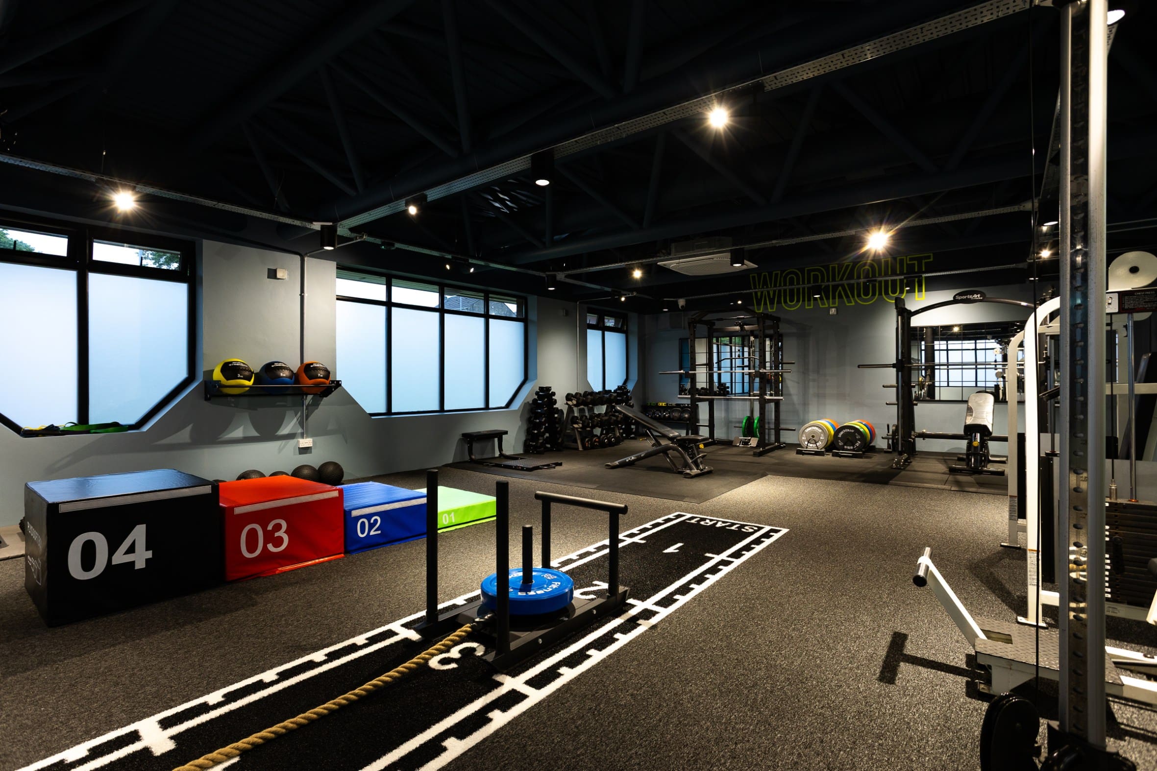 Image of newly refurbished FitFlex Gyms at Cedar Court Huddersfield