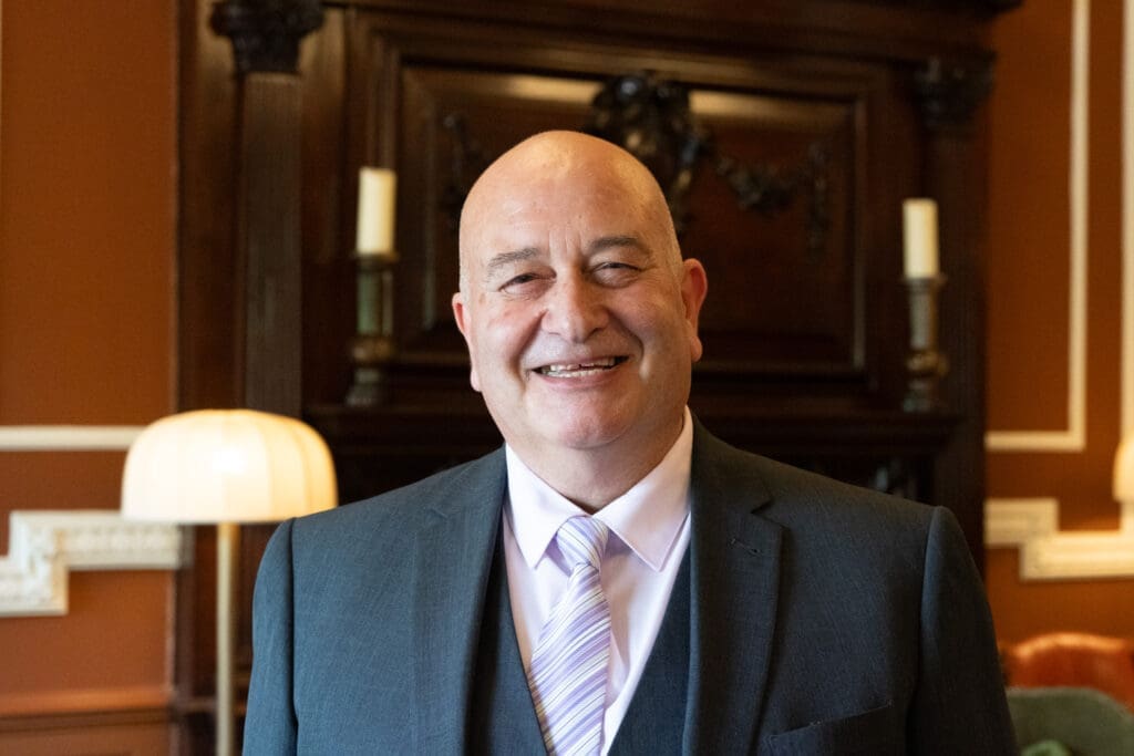 Image of the new Ambers Restaurant Manager - Gary Simmonds