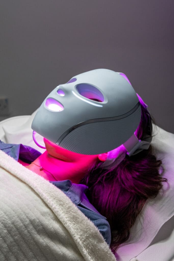 Image of LED light therapy in Huddersfield with Ell Glow