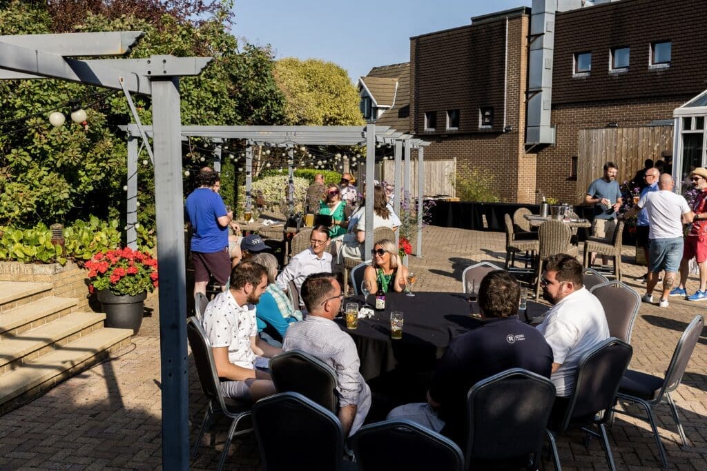 Image of SAM Networking Annual BBQ at Cedar Court Huddersfield. Photography by John Steel Photography.