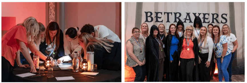 Image of Team Building at Cedar Court Hotels with GoTo Events.